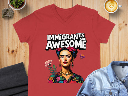 Immigrants Are Awesome Graphic TShirt