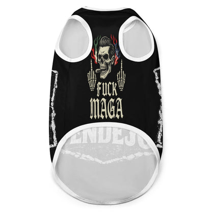 Anti Maga Pet Vest, Funny Full Print Dog And Cat Summer Shirt Tee