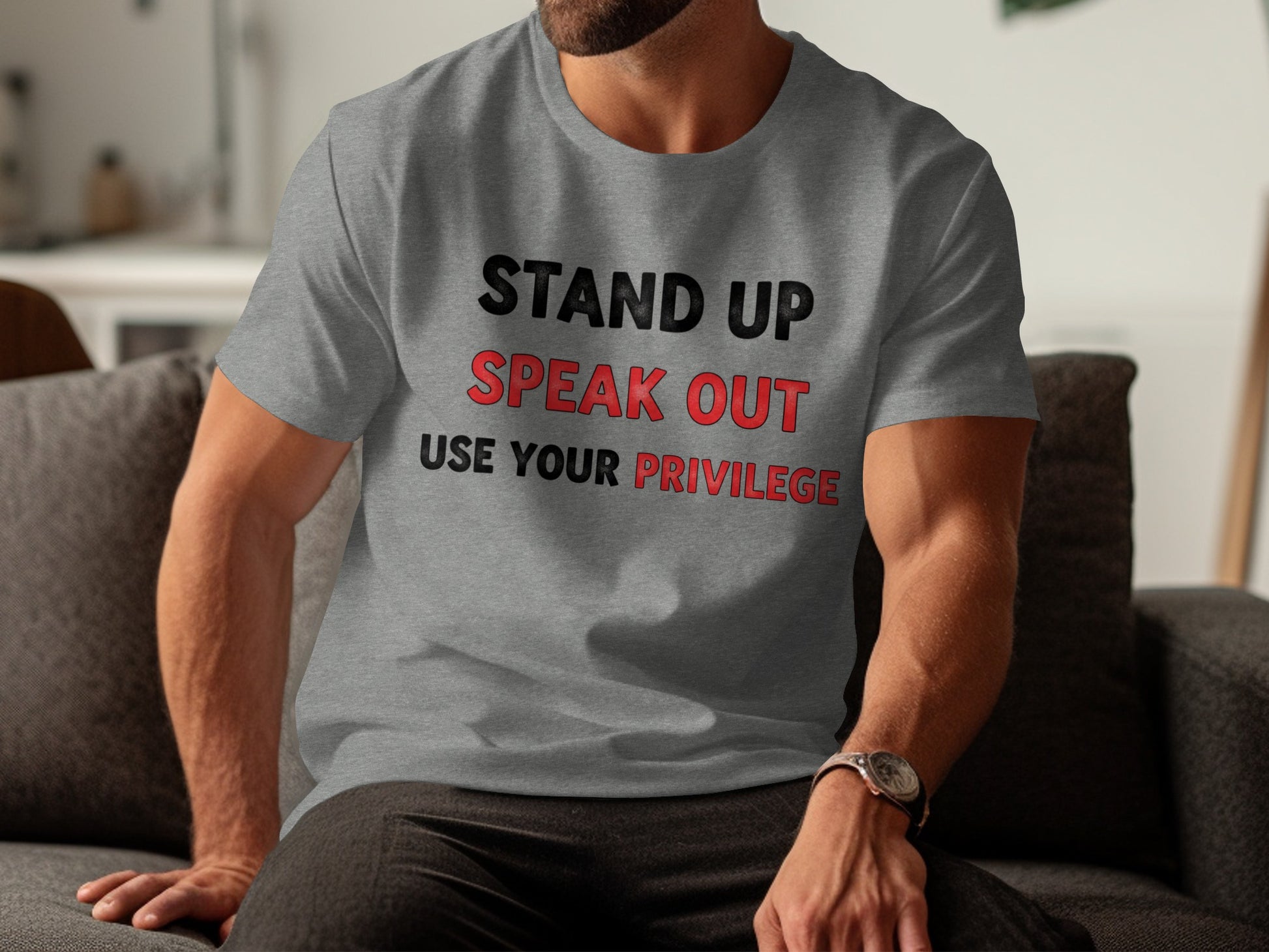 Stand Up Speak Out Use Your Privilege T-shirt