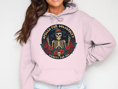 Spells for Solidarity Dignity for All Hoodie product