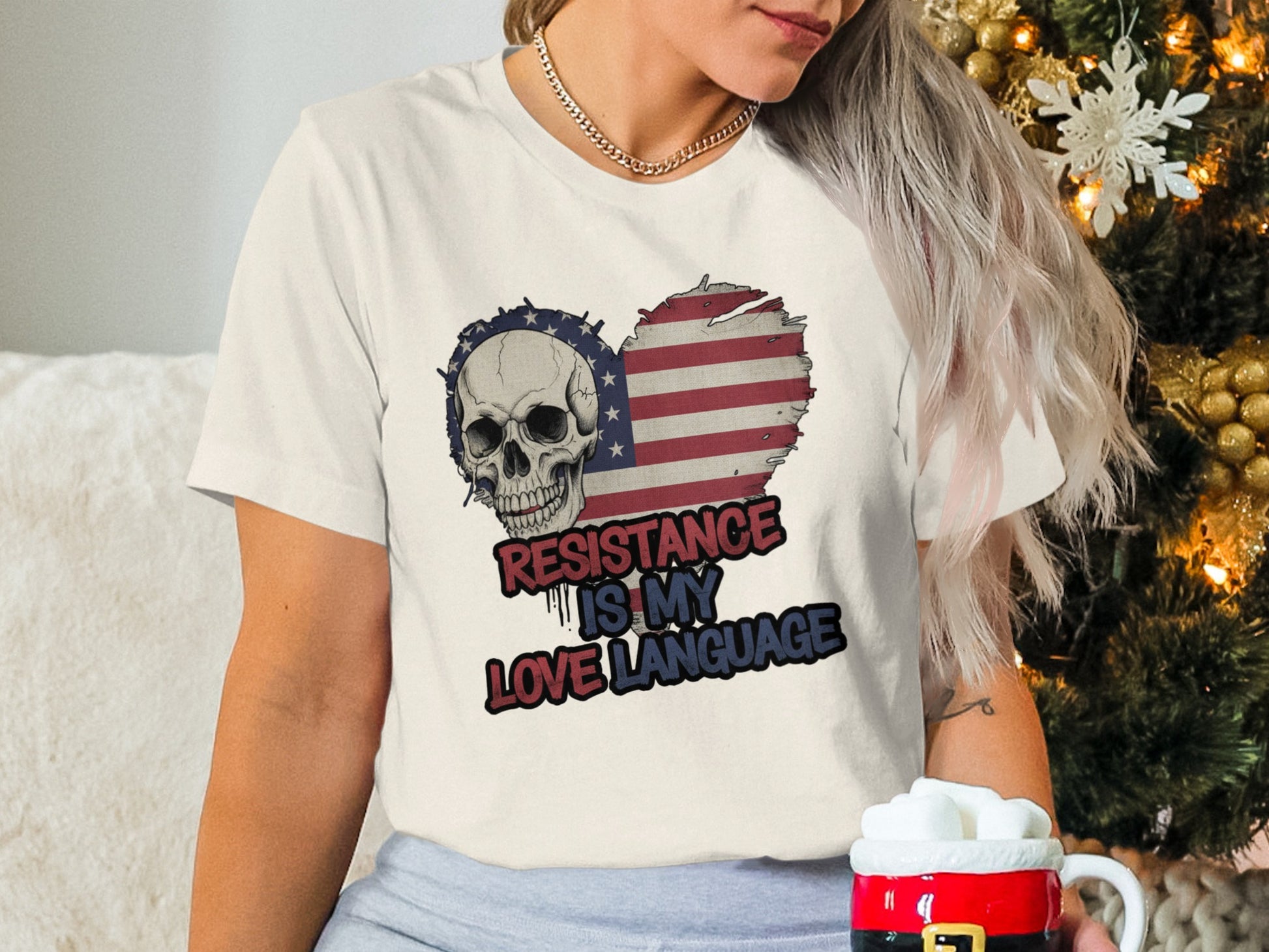 Resistance Is My Love Language Patriotic Shirt