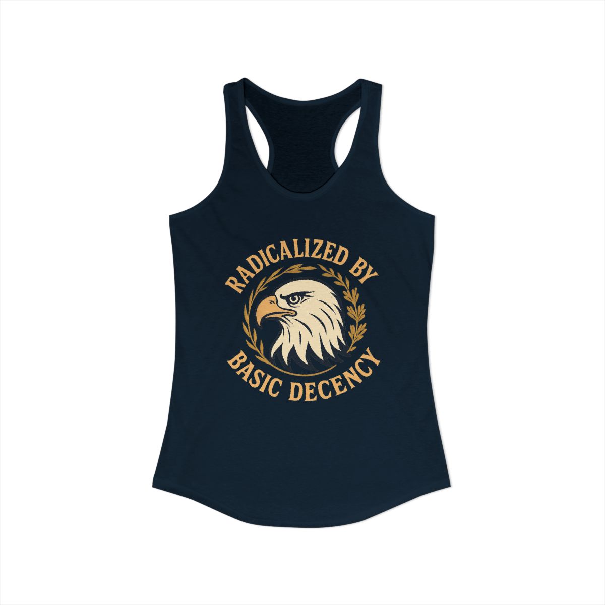 Radicalized By Basic Decency Women's Tank Top