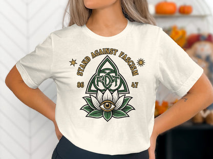 Stand Against Fascism 8647 Graphic Shirt