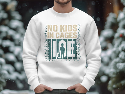 No Kids In Cages With Silhouette Design product