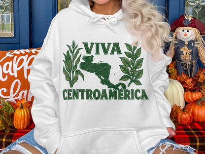 Viva Centroamérica Hooded Sweatshirt Apparel product type