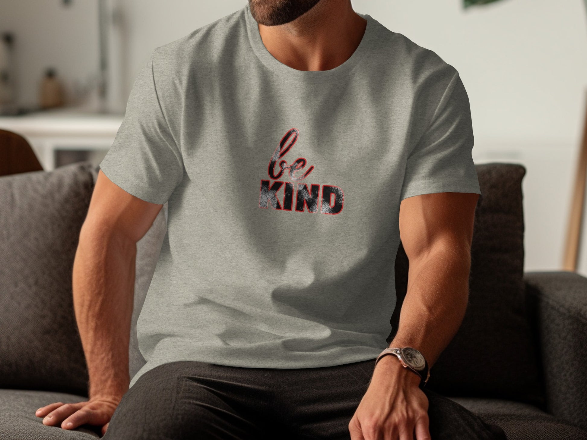 Be Kind Inspirational Graphic Tee Shirt