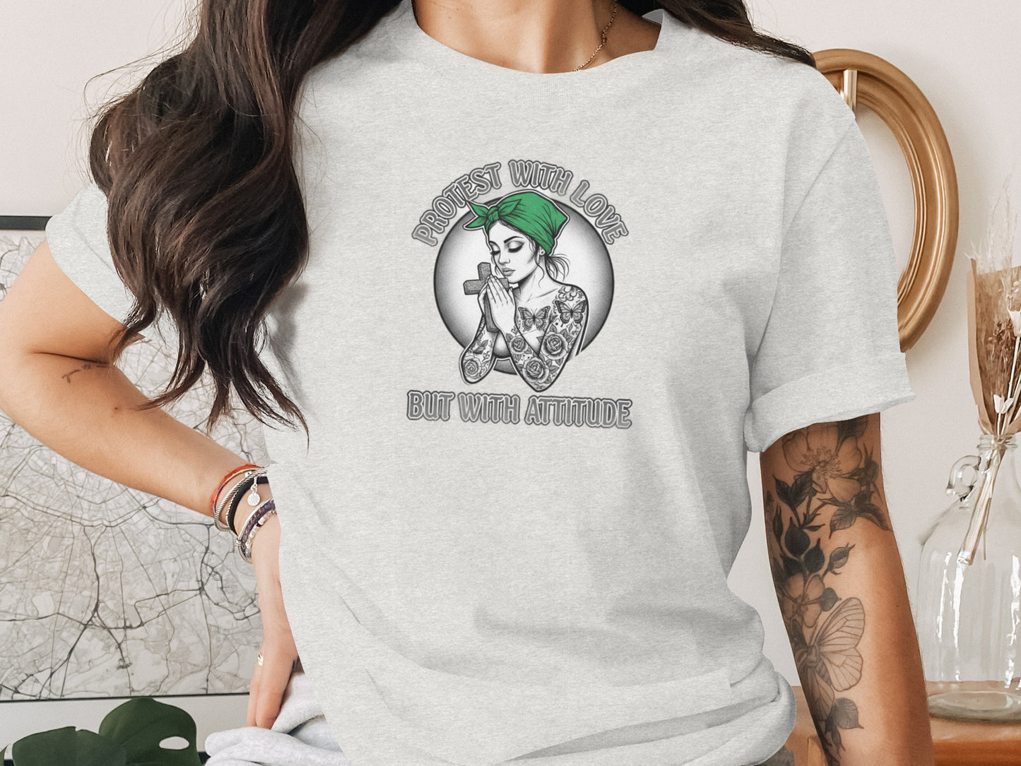 Protect With Love But With Attitude T-shirt