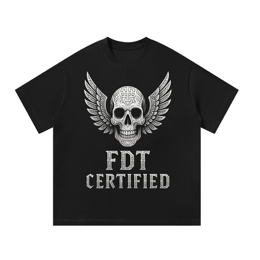 FDT Certified Unisex Oversized T-Shirt