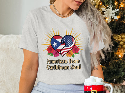 American Born Caribbean Soul T-Shirt