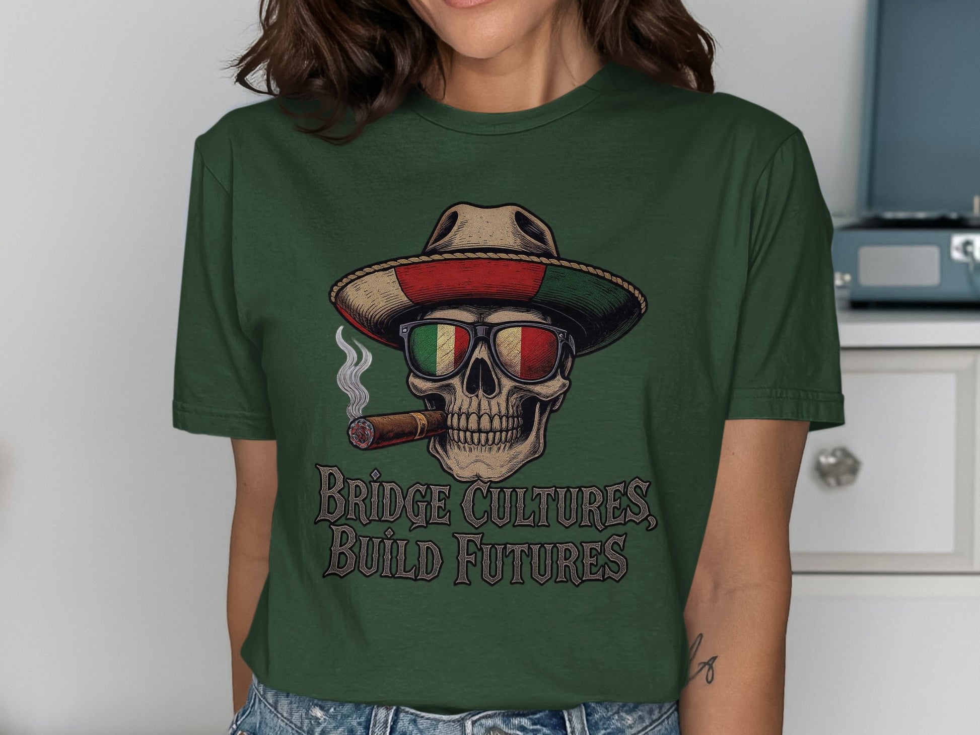 Bridge Cultures Build Futures Shirt product type
