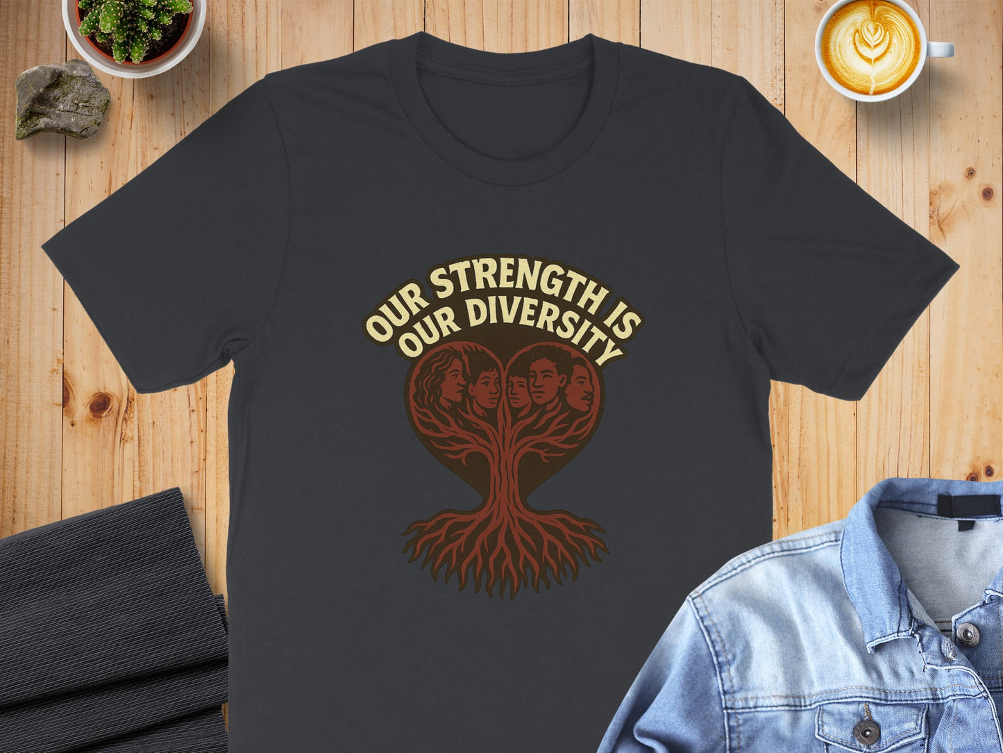 Our Strength Is Our Diversity Graphic T-shirt product