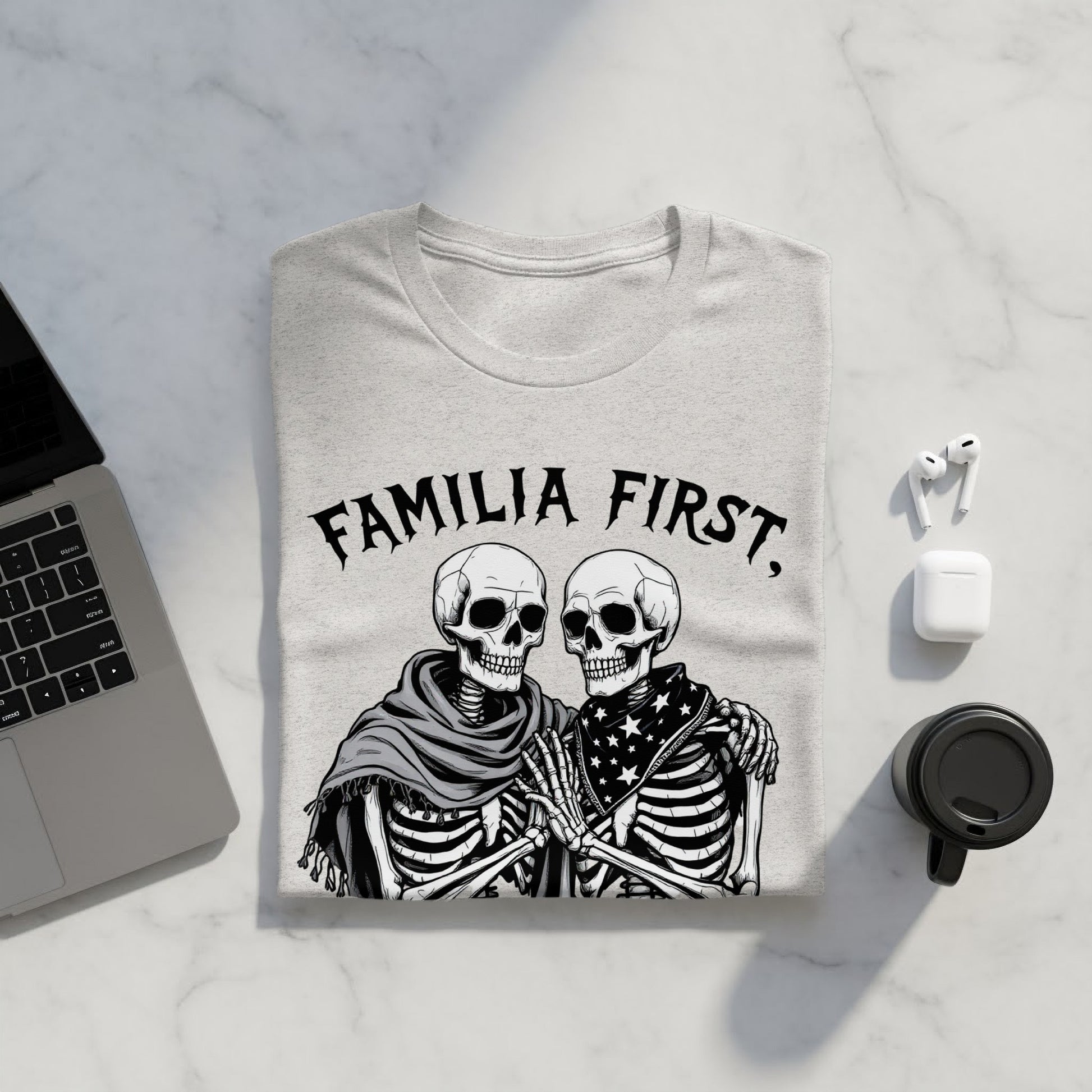 Familia First Skeleton Graphic Tee product