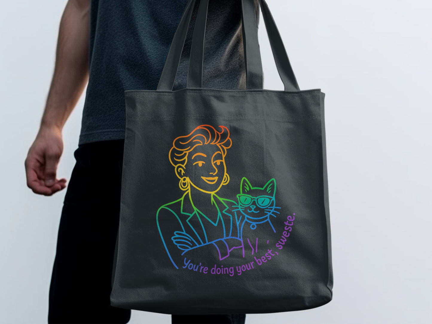 You're Doing Your Best Sweetie Tote Bag product