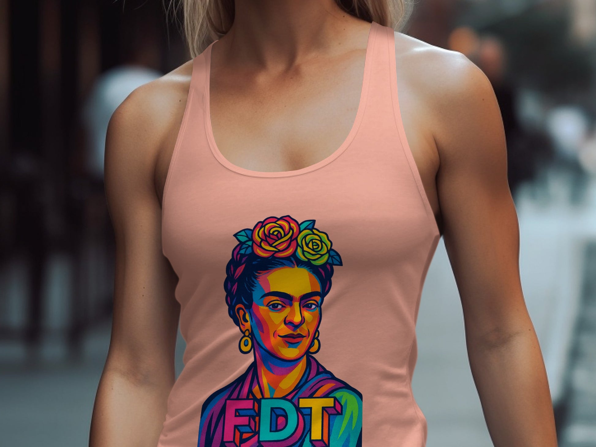 Colorful FDT Artist Graphic Tank Top Product type