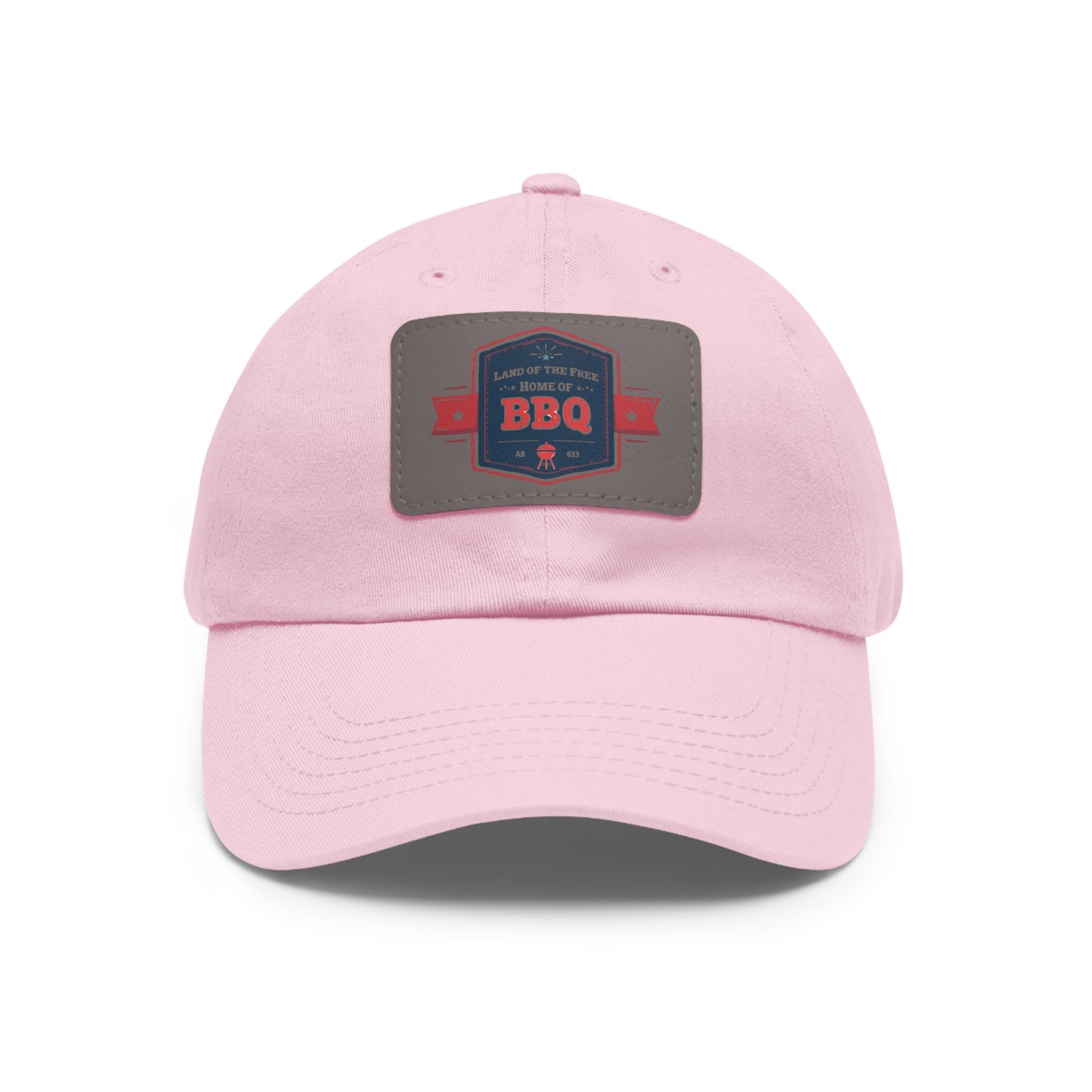 BBQ Dad Hat with Leather Patch - Perfect Gift for Grill Enthusiasts