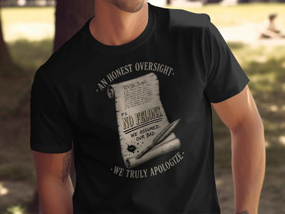 Honest Oversight: Constitutional Satire T-Shirt
