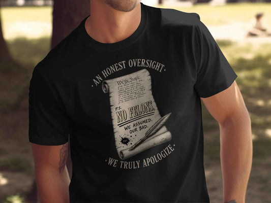 Honest Oversight: Constitutional Satire T-Shirt