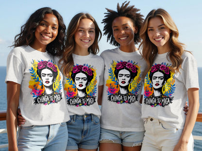 Vibrant Artistic Chinga Tu Madre Graphic Tee product