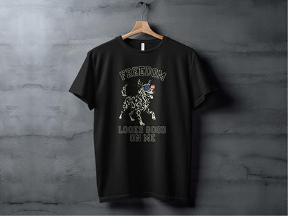 Freedom Looks Good On Me Graphic Tee product type