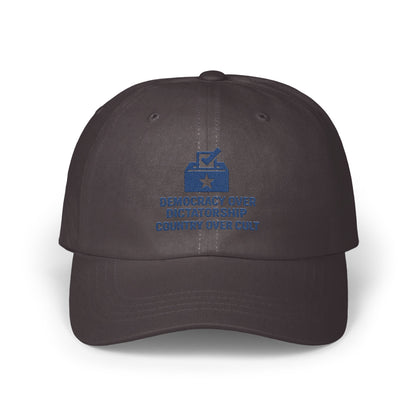 Democracy Over Dictatorship Statement Hat product