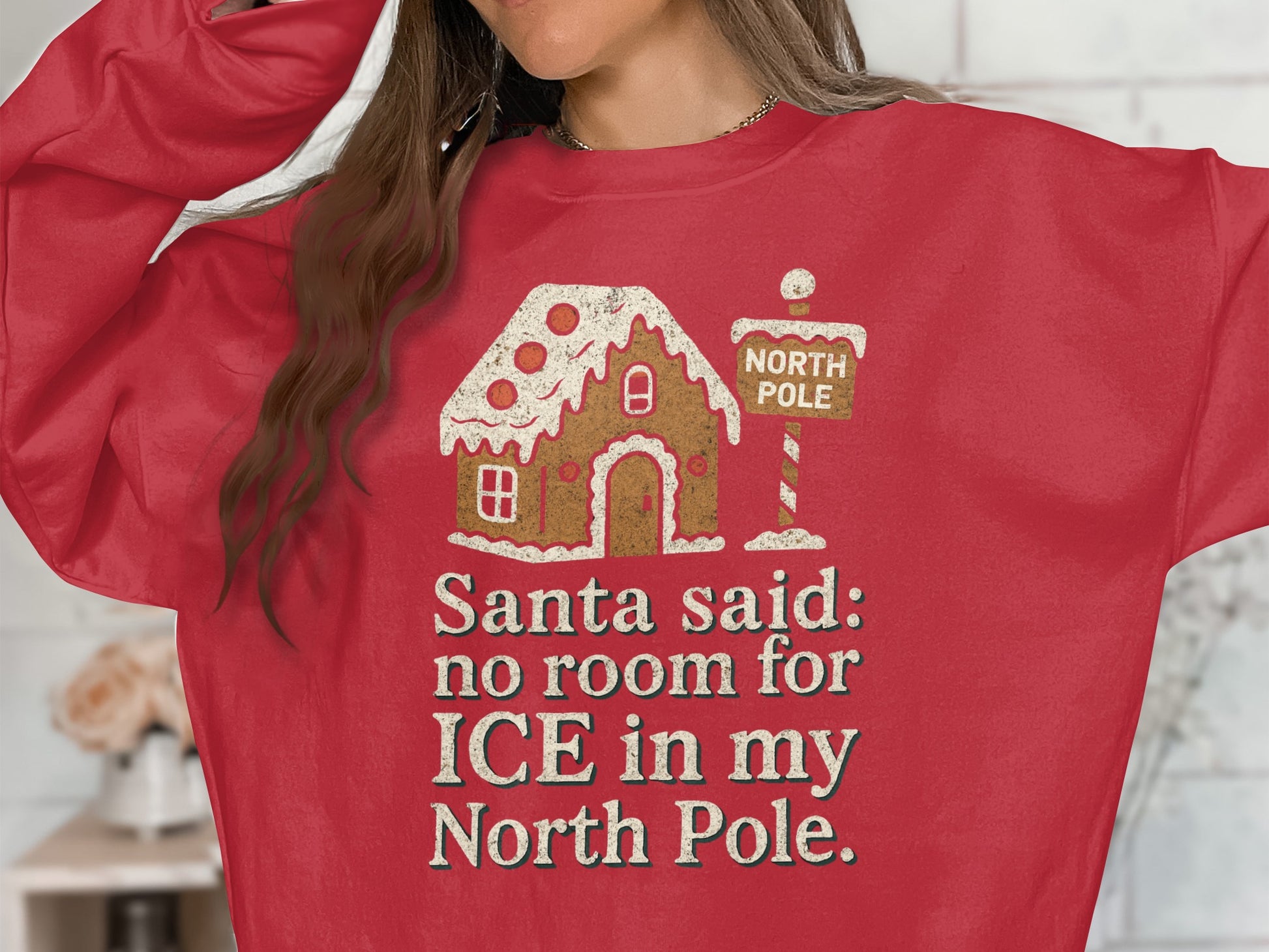 Santa Said No Room for Ice in My North Pole Shirt