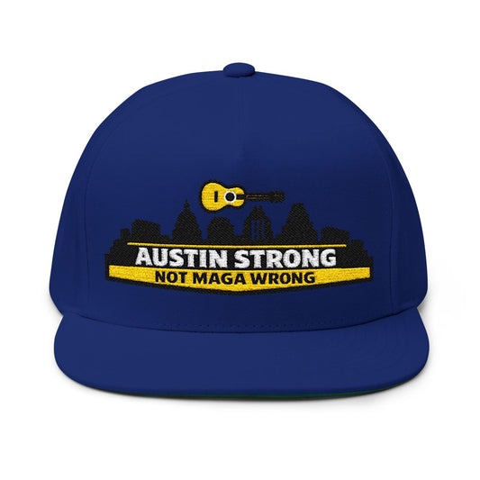 Austin Strong Not Maga Wrong Embroidered Hat Cap