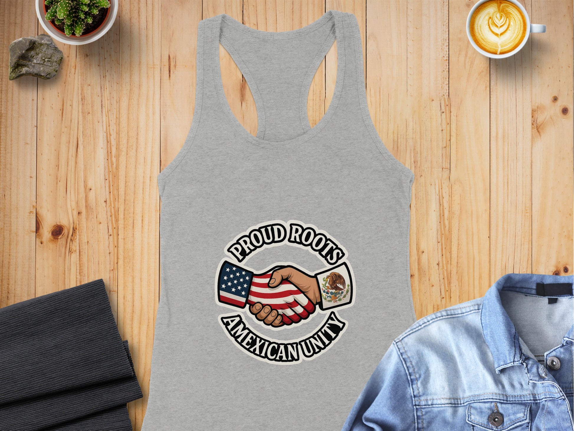 Proud Roots Mexican Unity Racerback Tank product type
