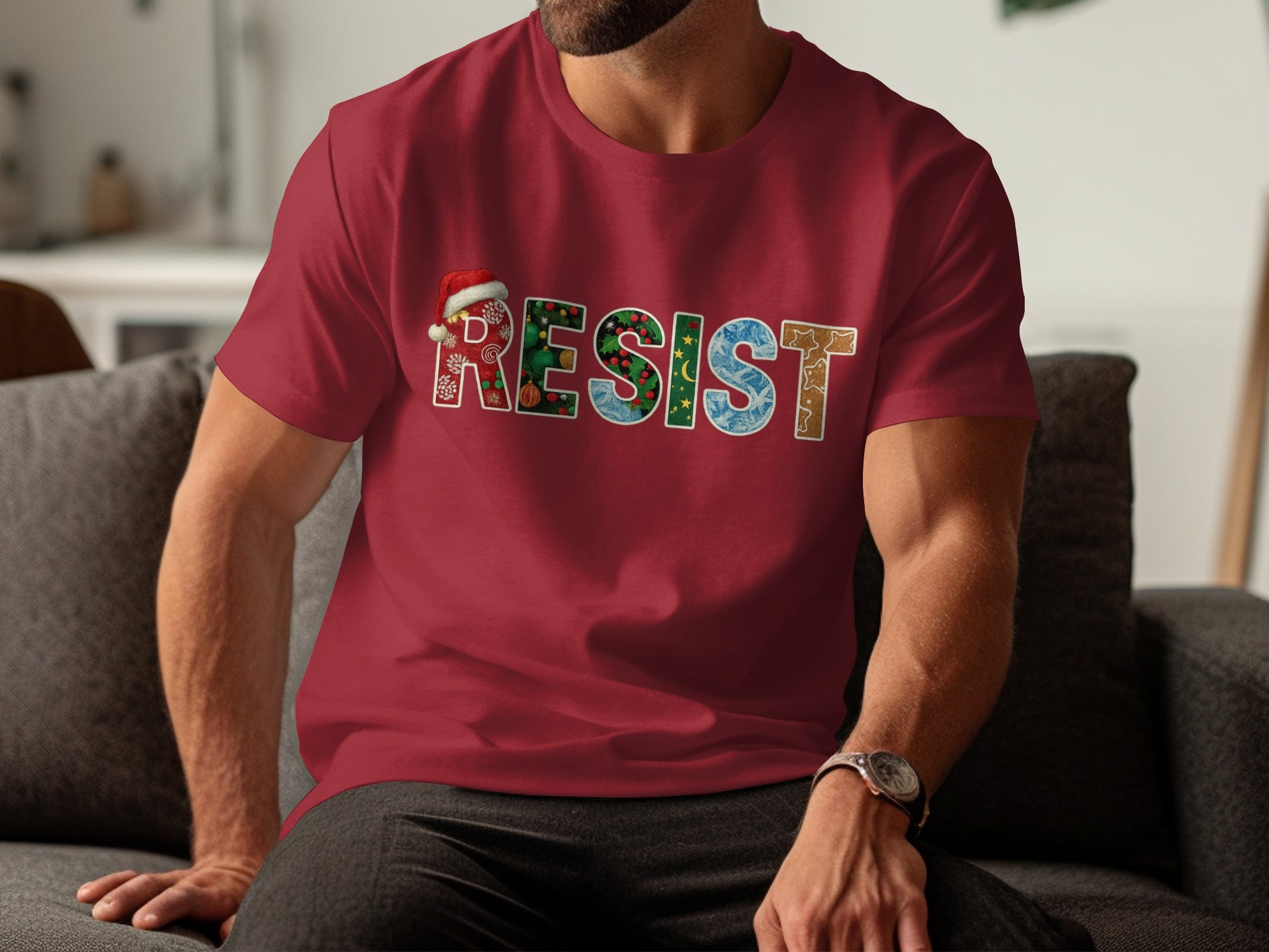Festive Resist Graphic Short Sleeve product