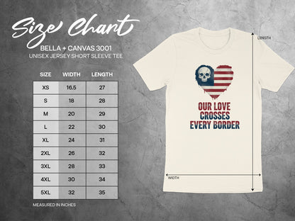 Our Love Crosses Every Border T-shirt