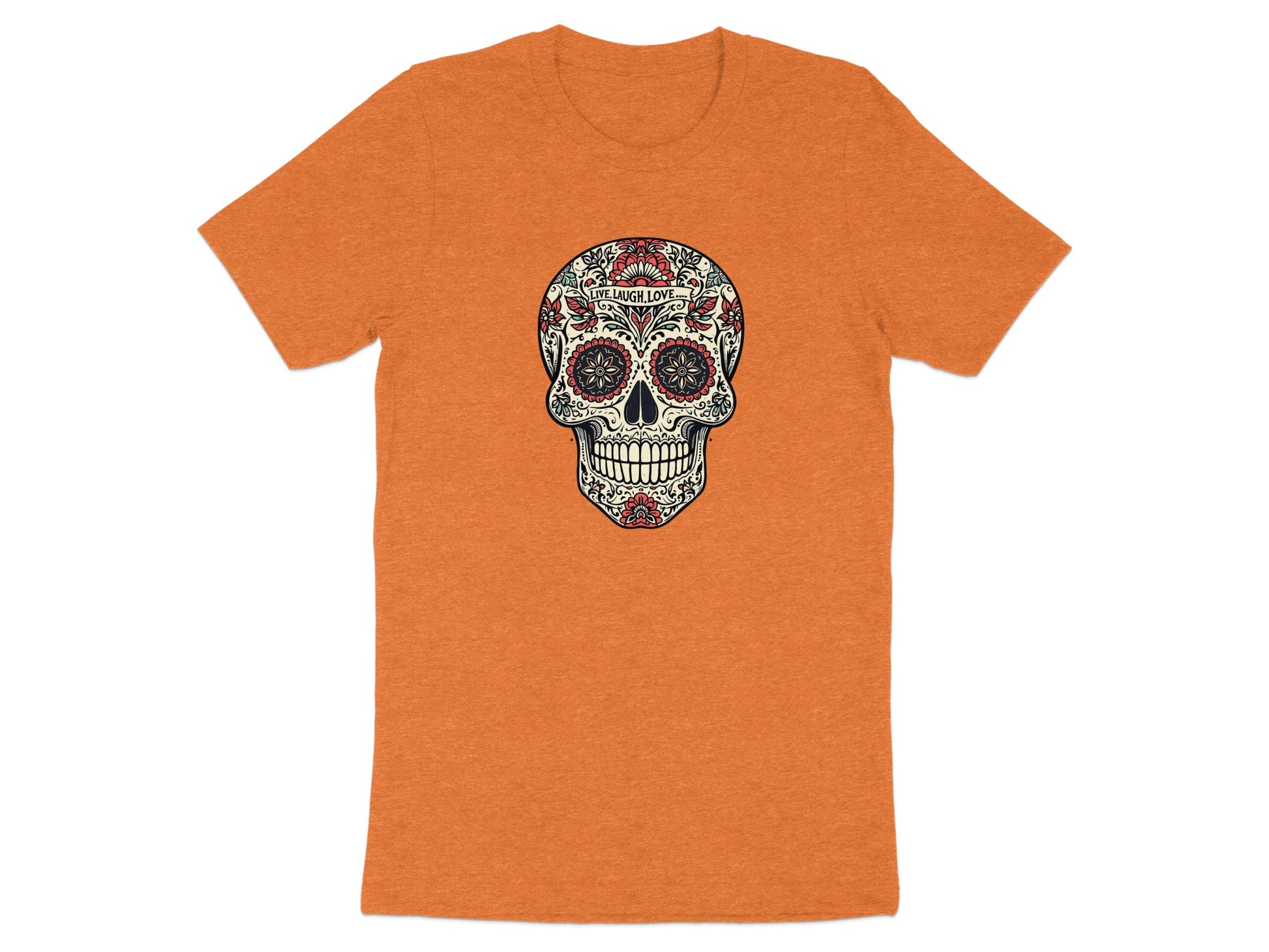 Intricately Designed Skull Graphic Print T-shirt product