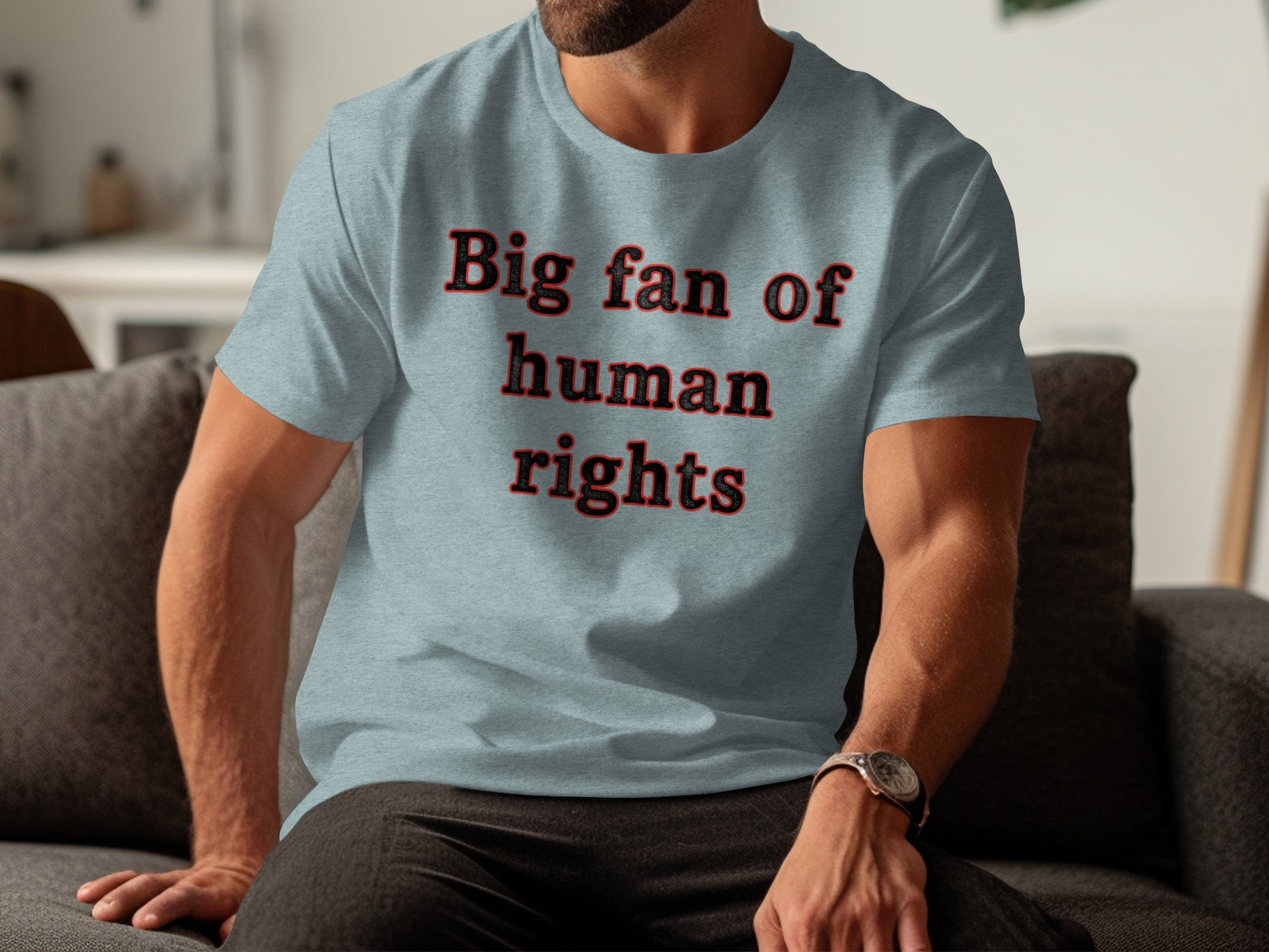 Big fan of human rights t-shirt