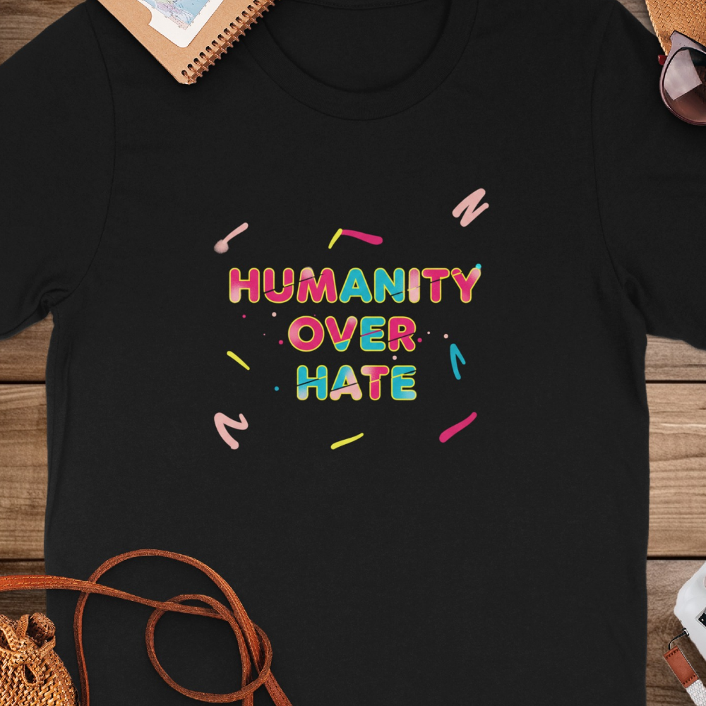 Humanity Over Hate Graphic Tee
