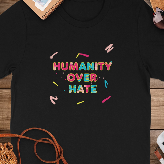 Humanity Over Hate Graphic Tee