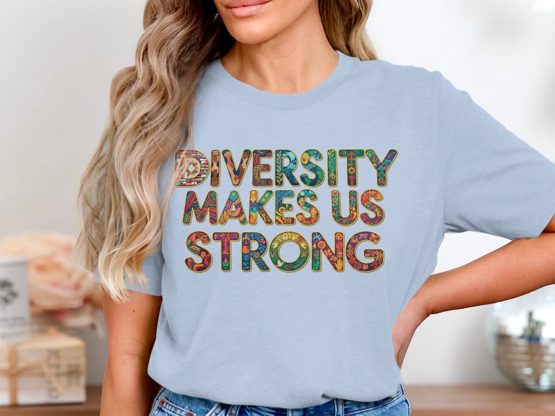 Diversity Makes Us Strong Graphic Tee