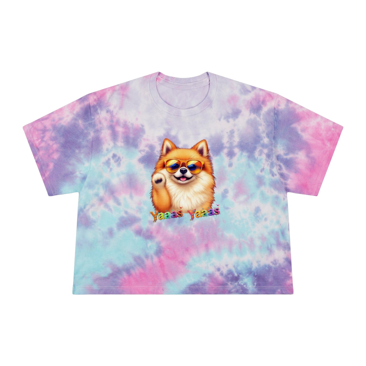 Women's Tie-Dye Crop Tee