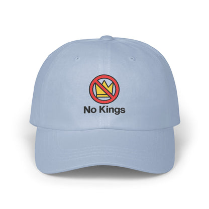 No Kings Embroidered Dad Hat Graphic product