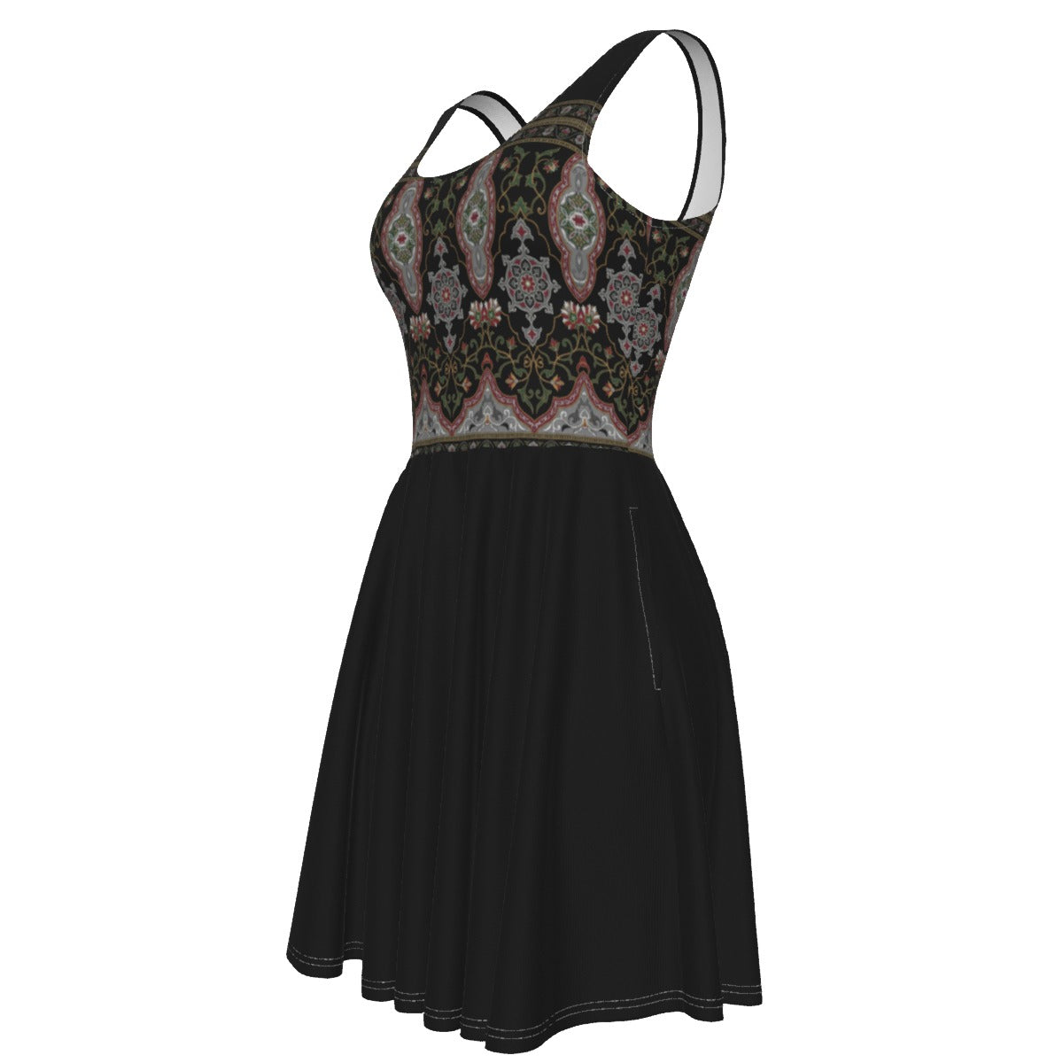 All-Over Print Women's Tank Vest Dress