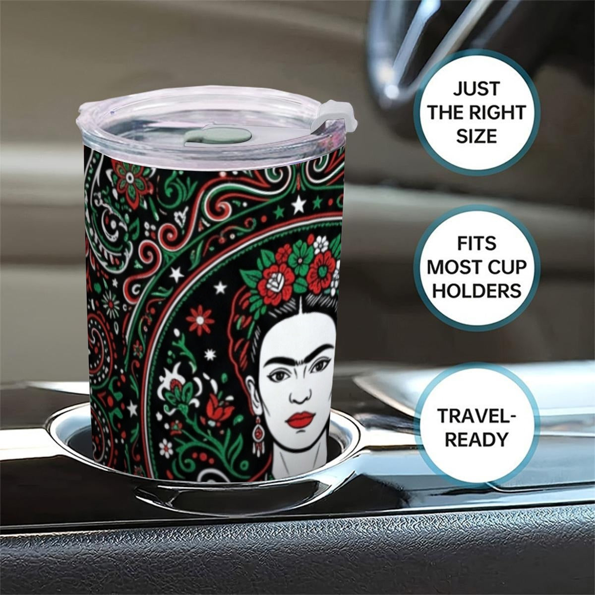 Custom 20OZ Tumbler With Sliding Lid Printed in USA