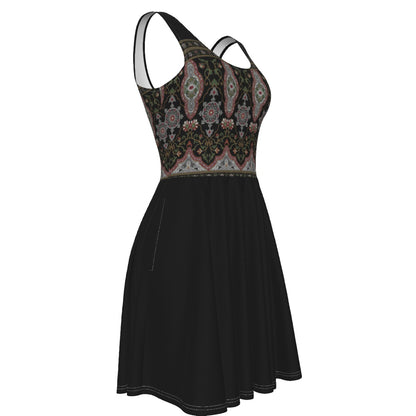 All-Over Print Women's Tank Vest Dress