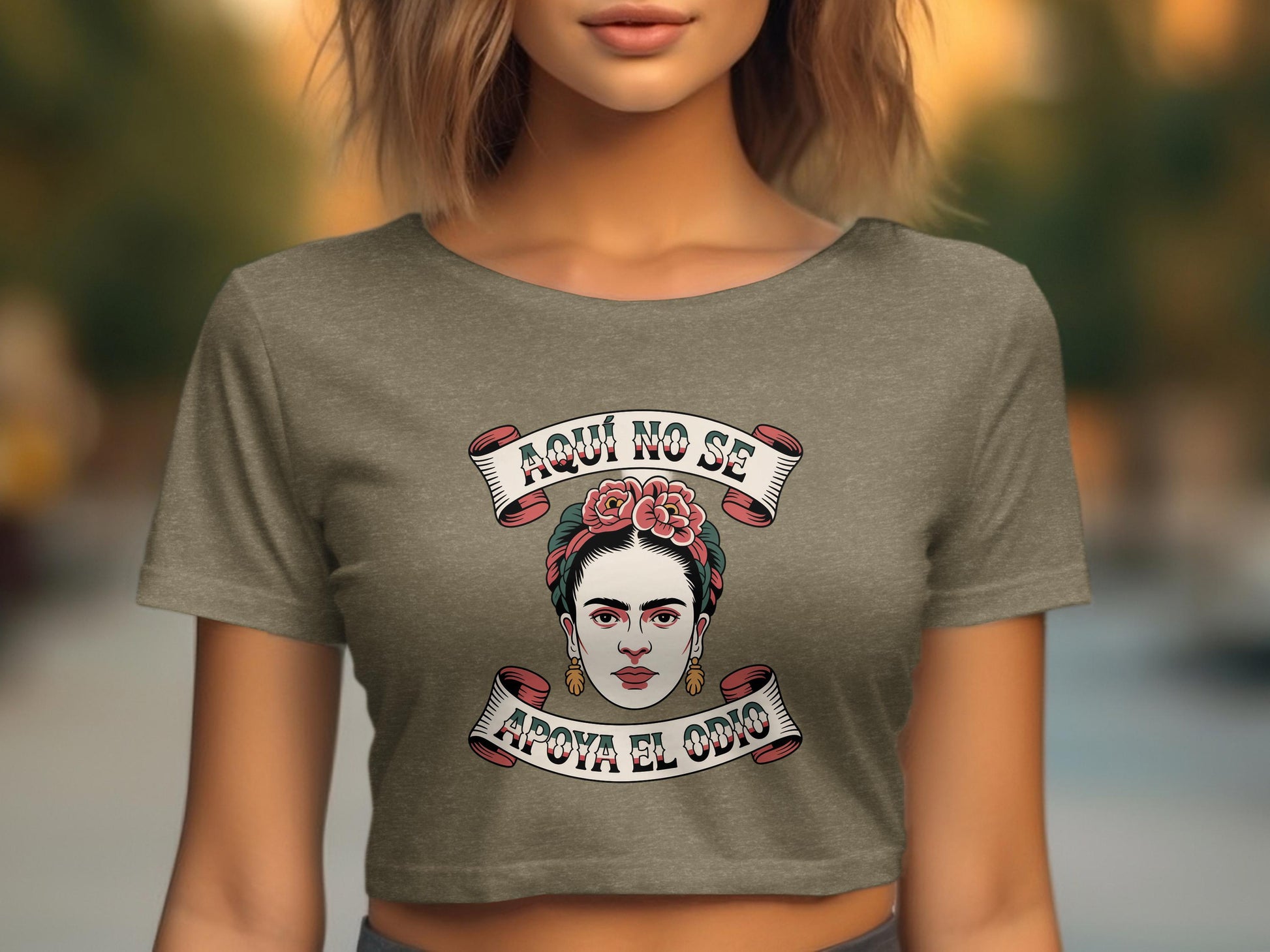 Aqui No Se Apoya El Odio Graphic Tee product type