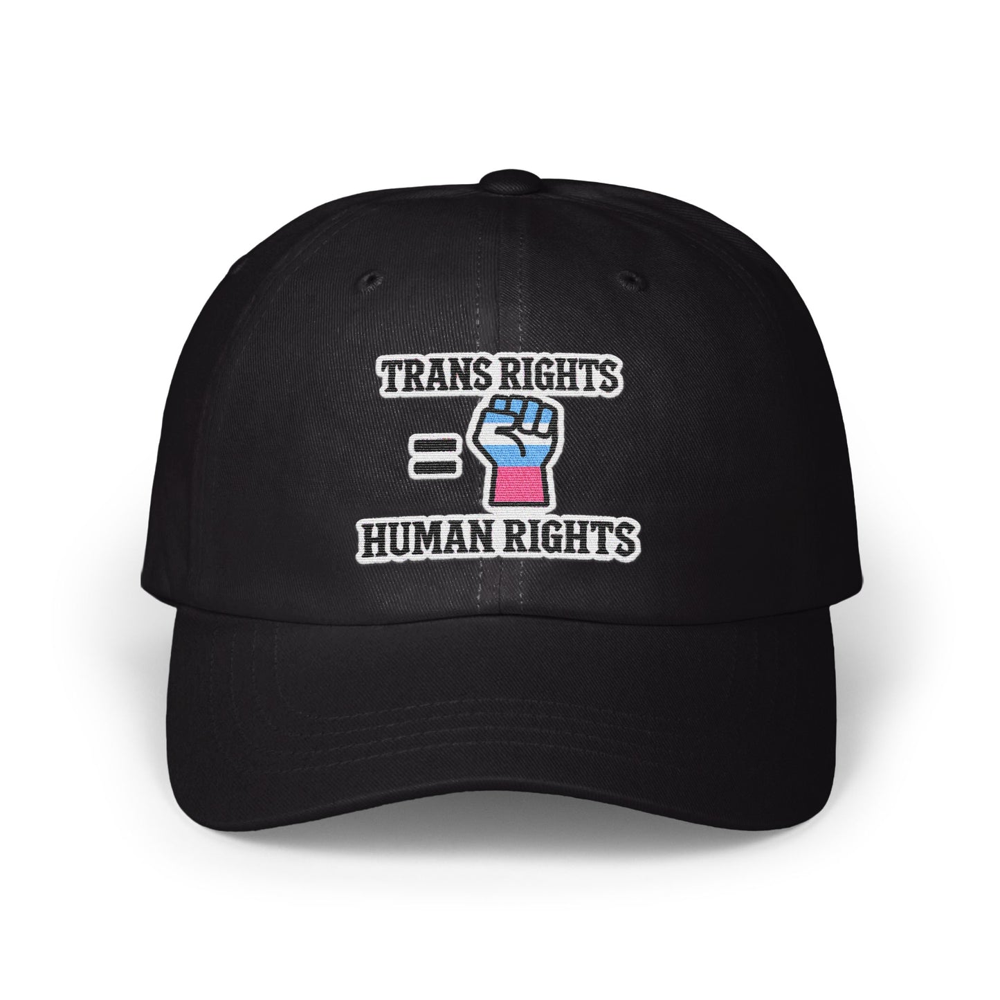 Trans Rights Human Rights Statement Hat product