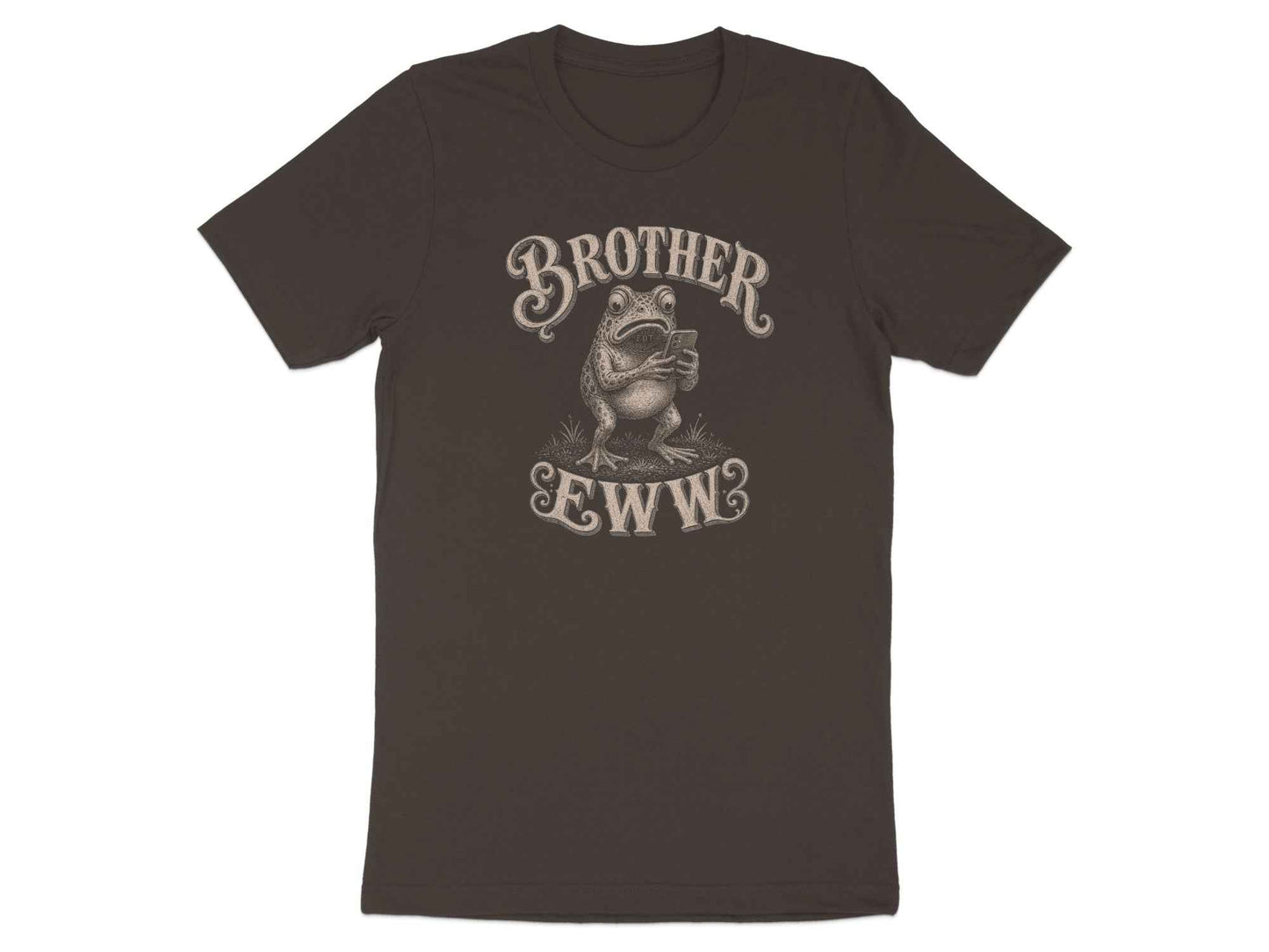 The 'Brother Eww' Grumpy Frog T-Shirt