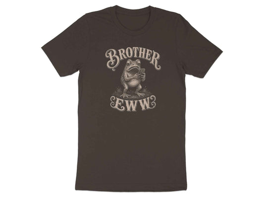 The 'Brother Eww' Grumpy Frog T-Shirt