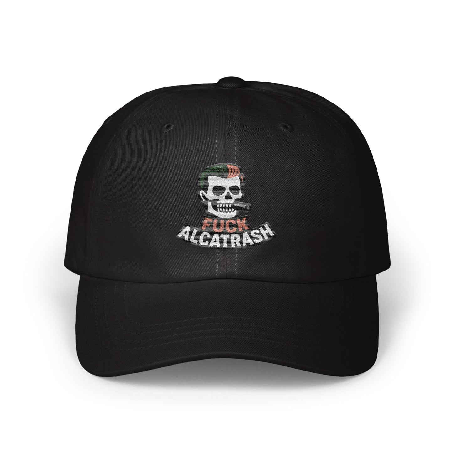 Edgy Skull Design Alcatrash Statement Hat product
