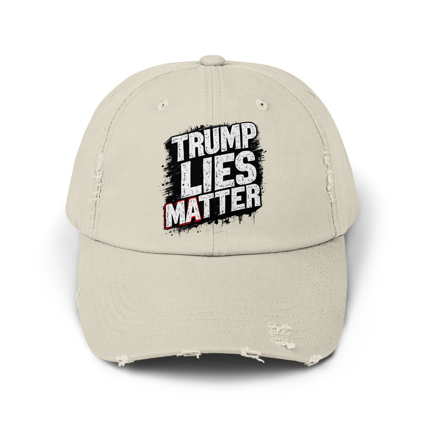 Trump Lies Matter Distressed Dad Hat product