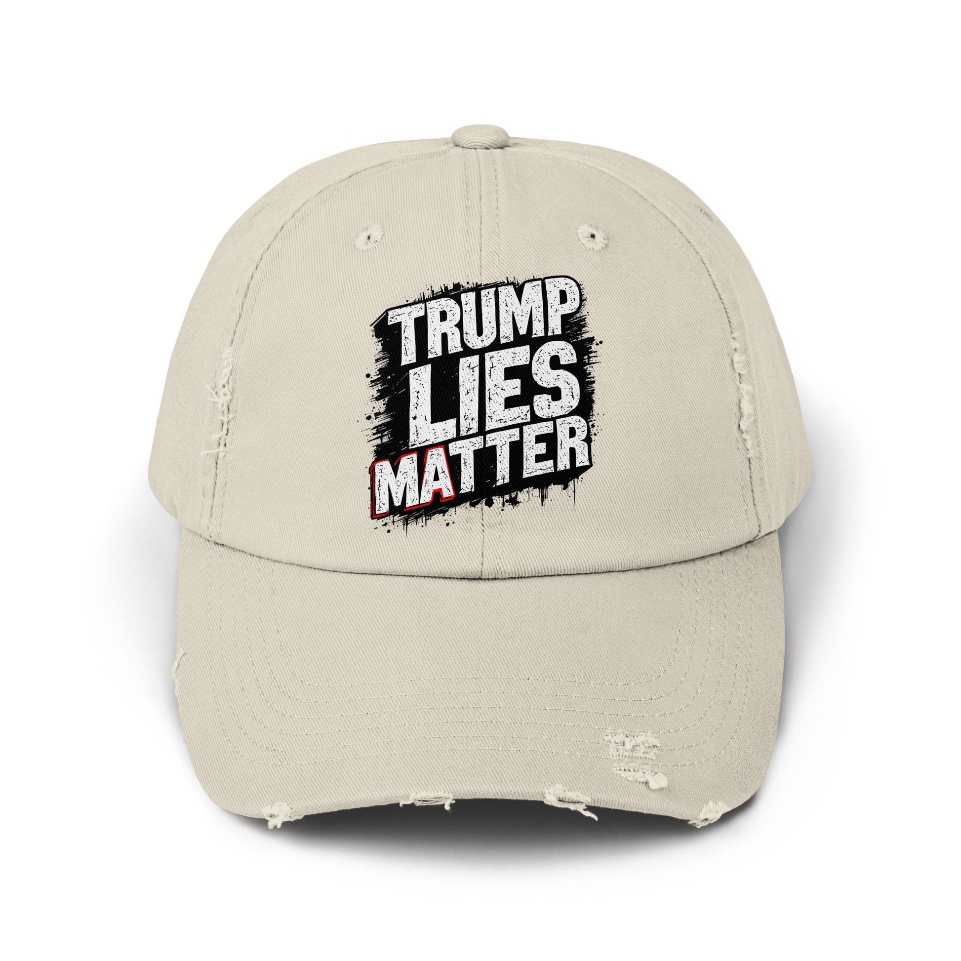Trump Lies Matter Distressed Dad Hat product