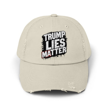 Trump Lies Matter Distressed Dad Hat product