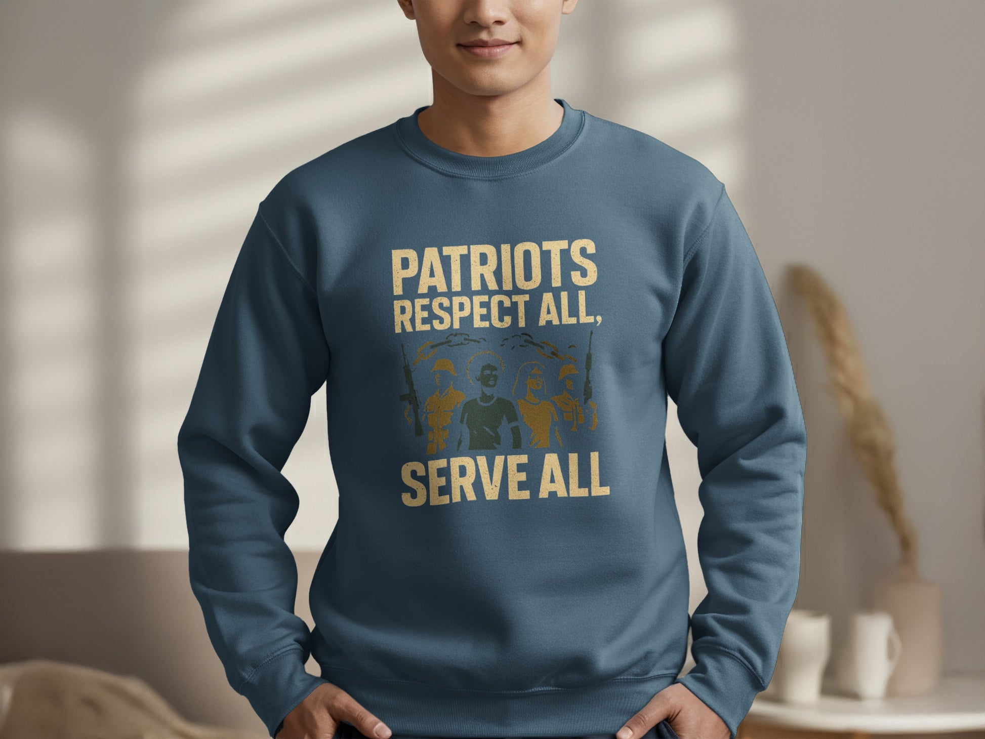 Patriots Respect All Serve All Sweatshirt product type