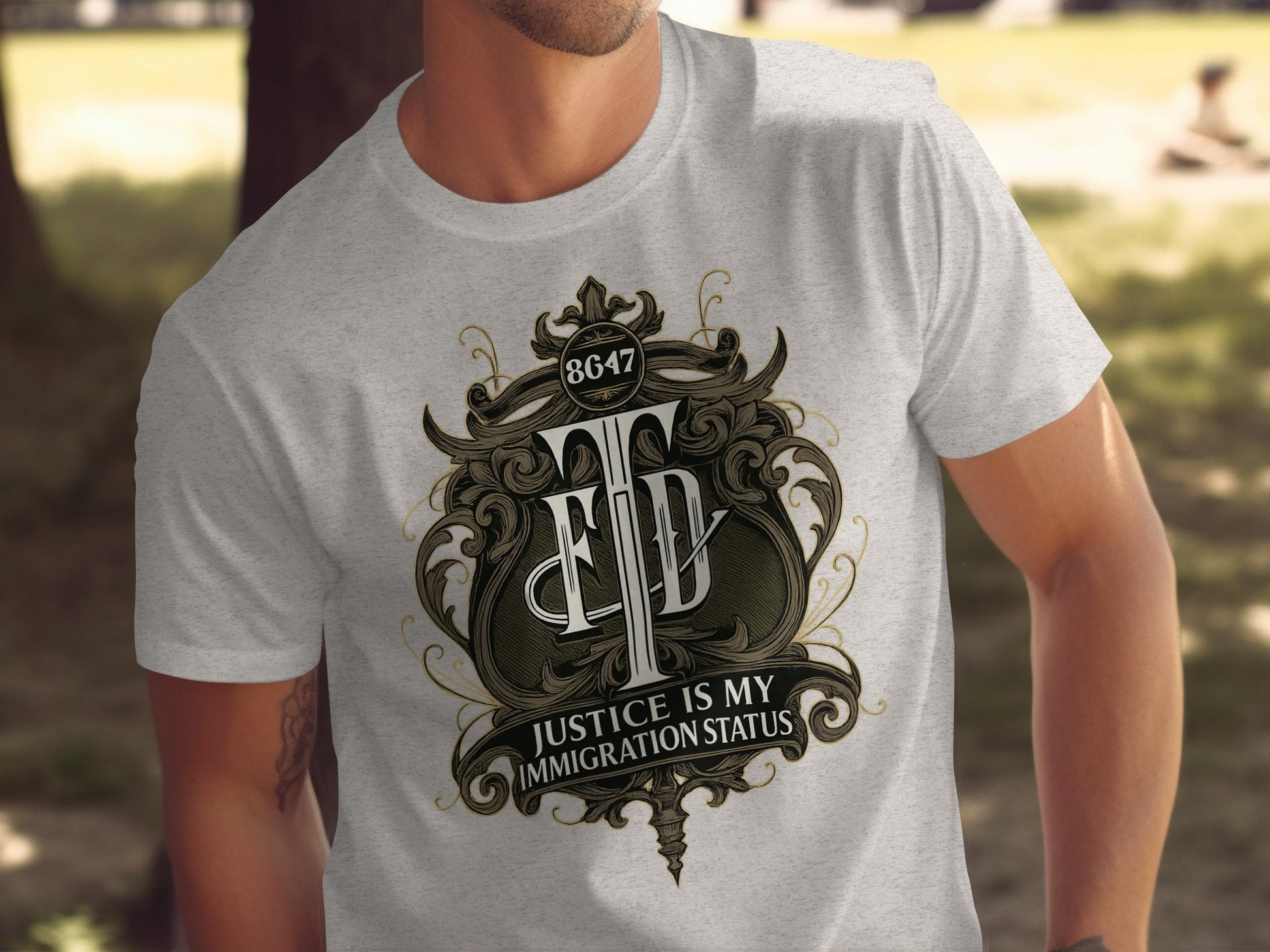 Justice Is My Immigration Status T-shirt product type