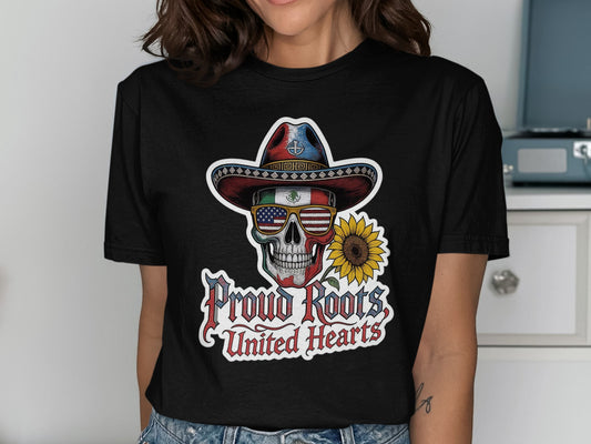 Proud Roots United Hearts Skull Graphic product type